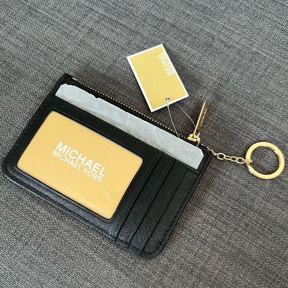 NWT MICHAEL KORS JET SET TRAVEL SMALL TOP ZIP COIN - Picture 4 of 13